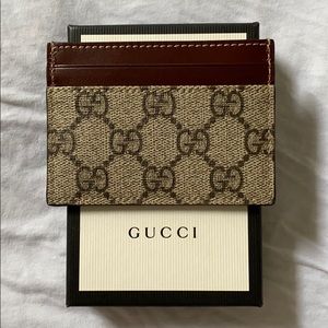 Gucci GG Supreme Card Case